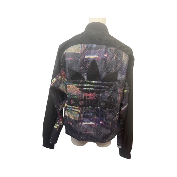 adidas Women's S19951 Tokyo Printed Superstar Track Jacket, - Picture 3 of 3